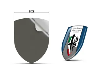 Alfa Romeo Windschutzaufkleber Auto Racing Minimal Stern
